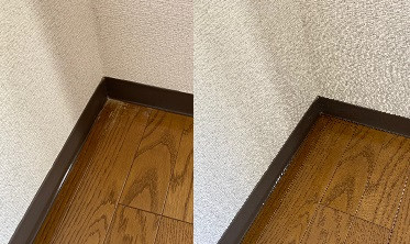 大阪市福島区で床補修をしました